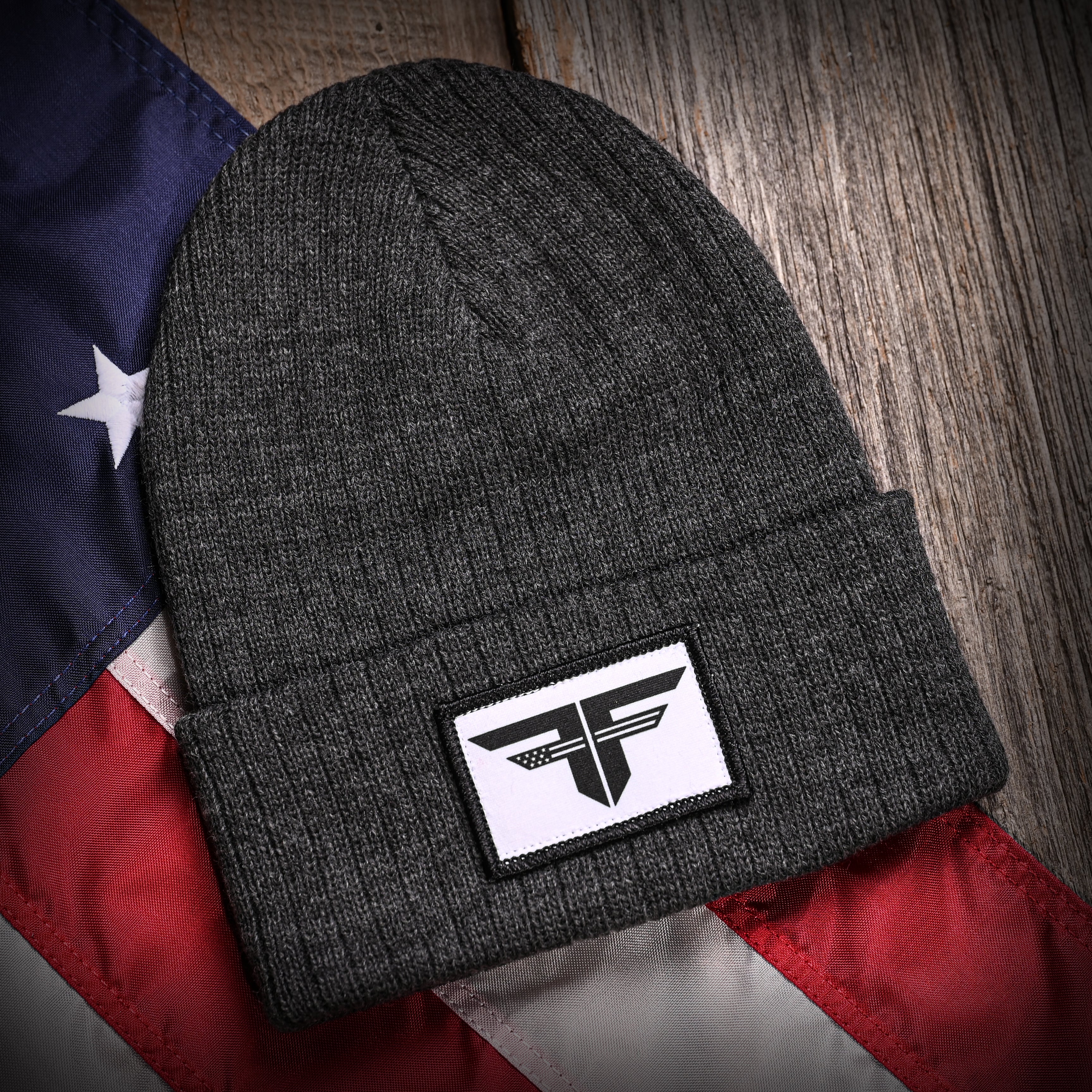 Freedom Fatigues Cuffed Beanie (Heather Gray)