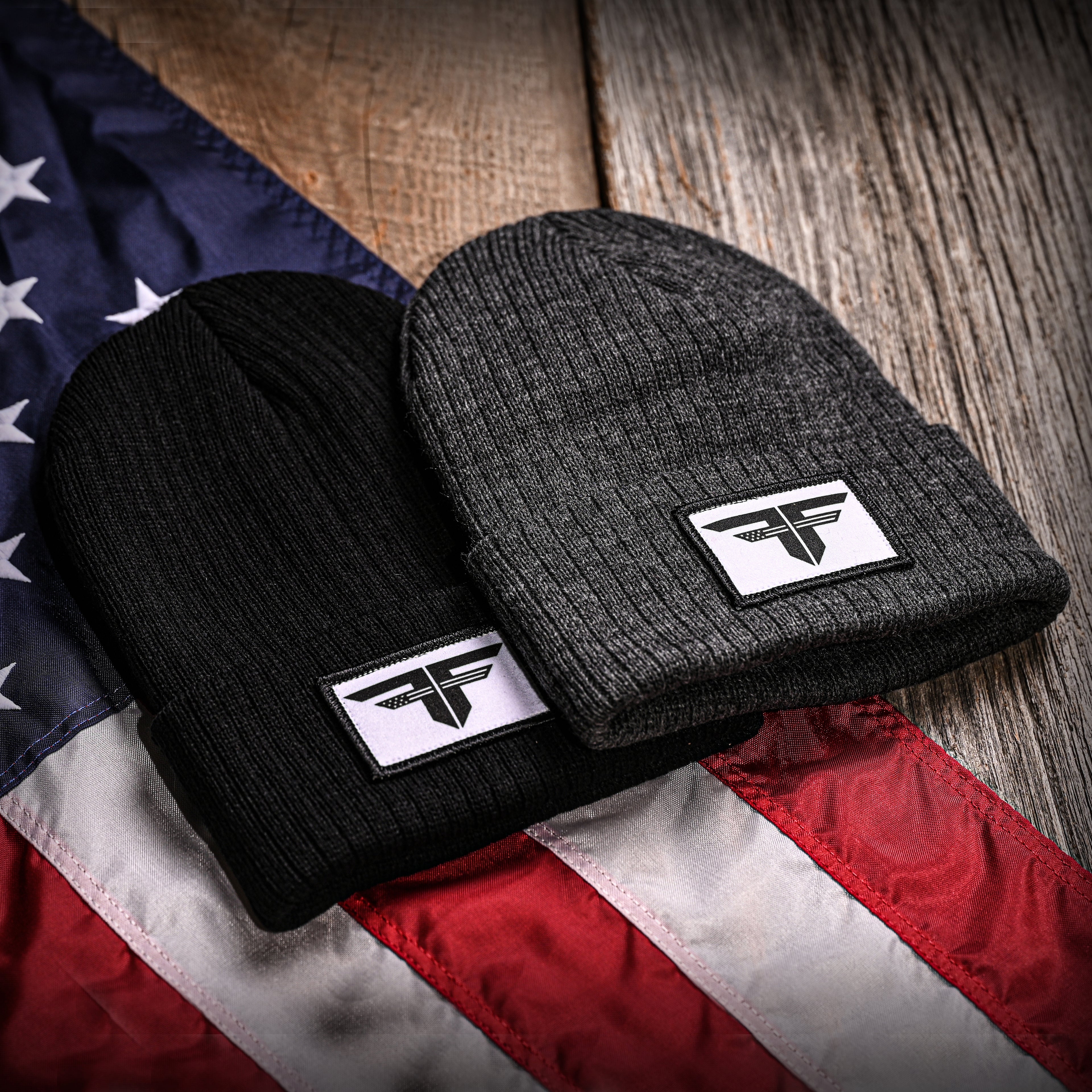 Freedom Fatigues Cuffed Beanie (Jet Black)
