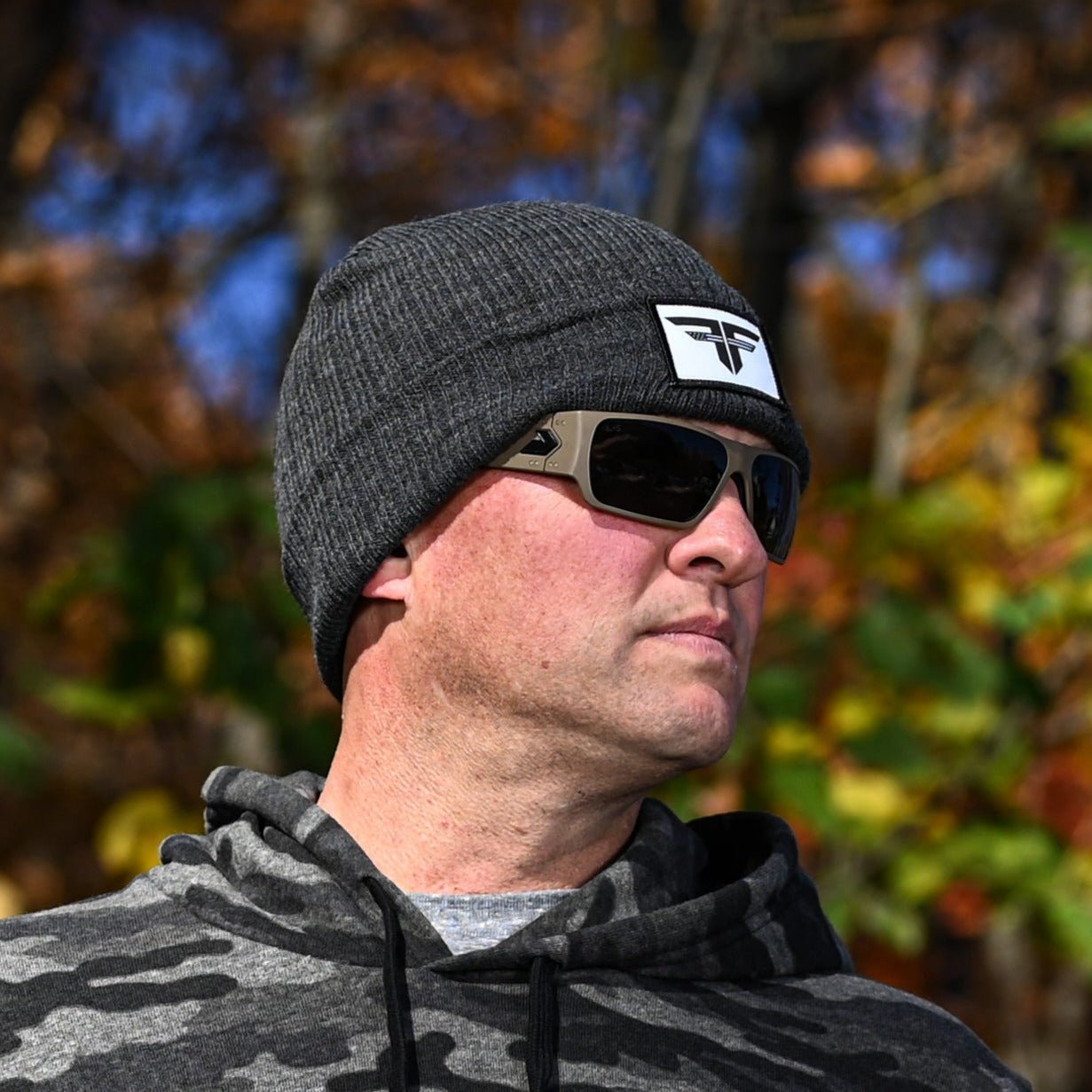 Freedom Fatigues Cuffed Beanie (Heather Gray)