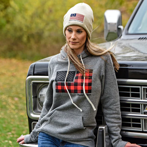 American Flag Hoodies