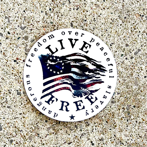 American-Themed Decals and Stickers
