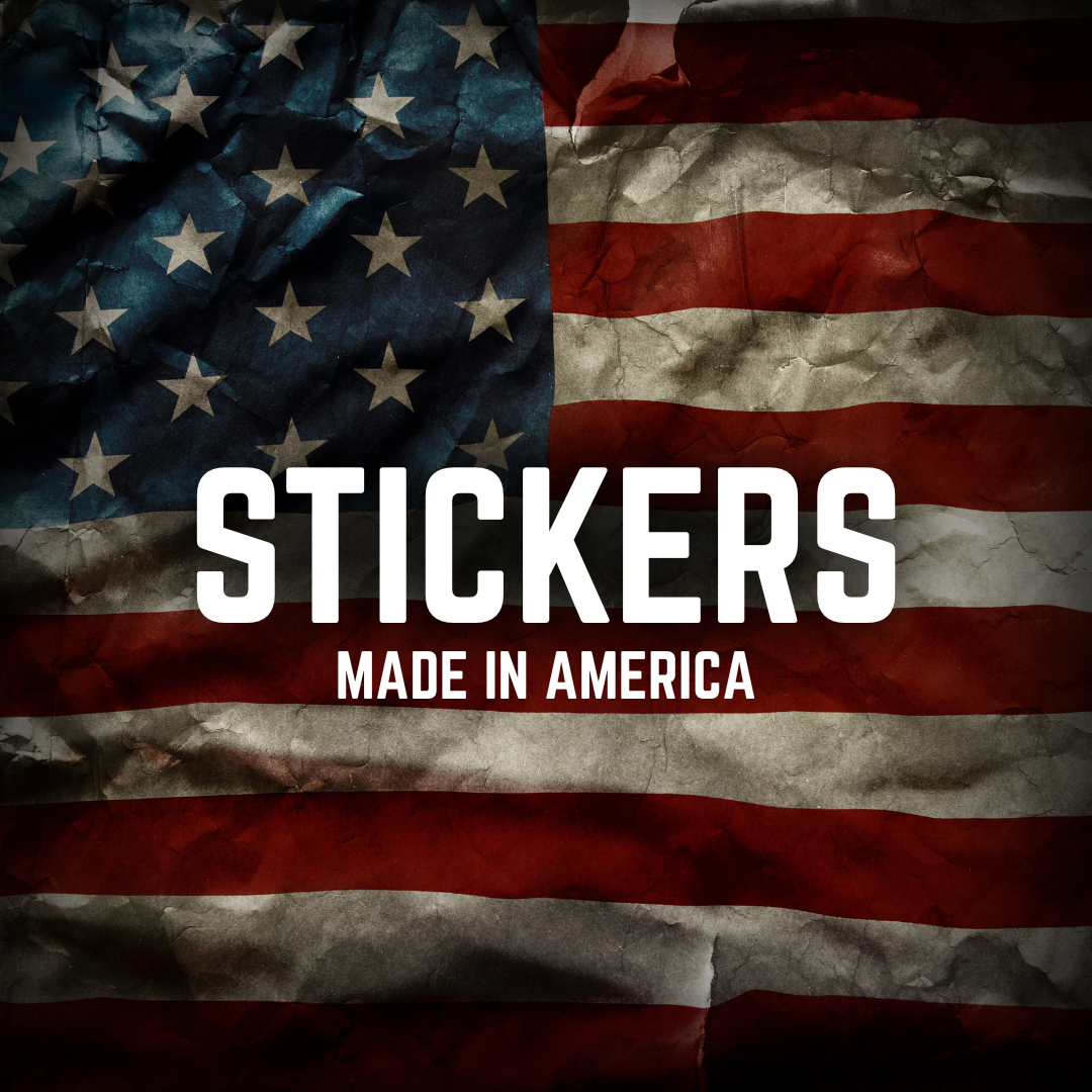 Collection of Stickers Made in America