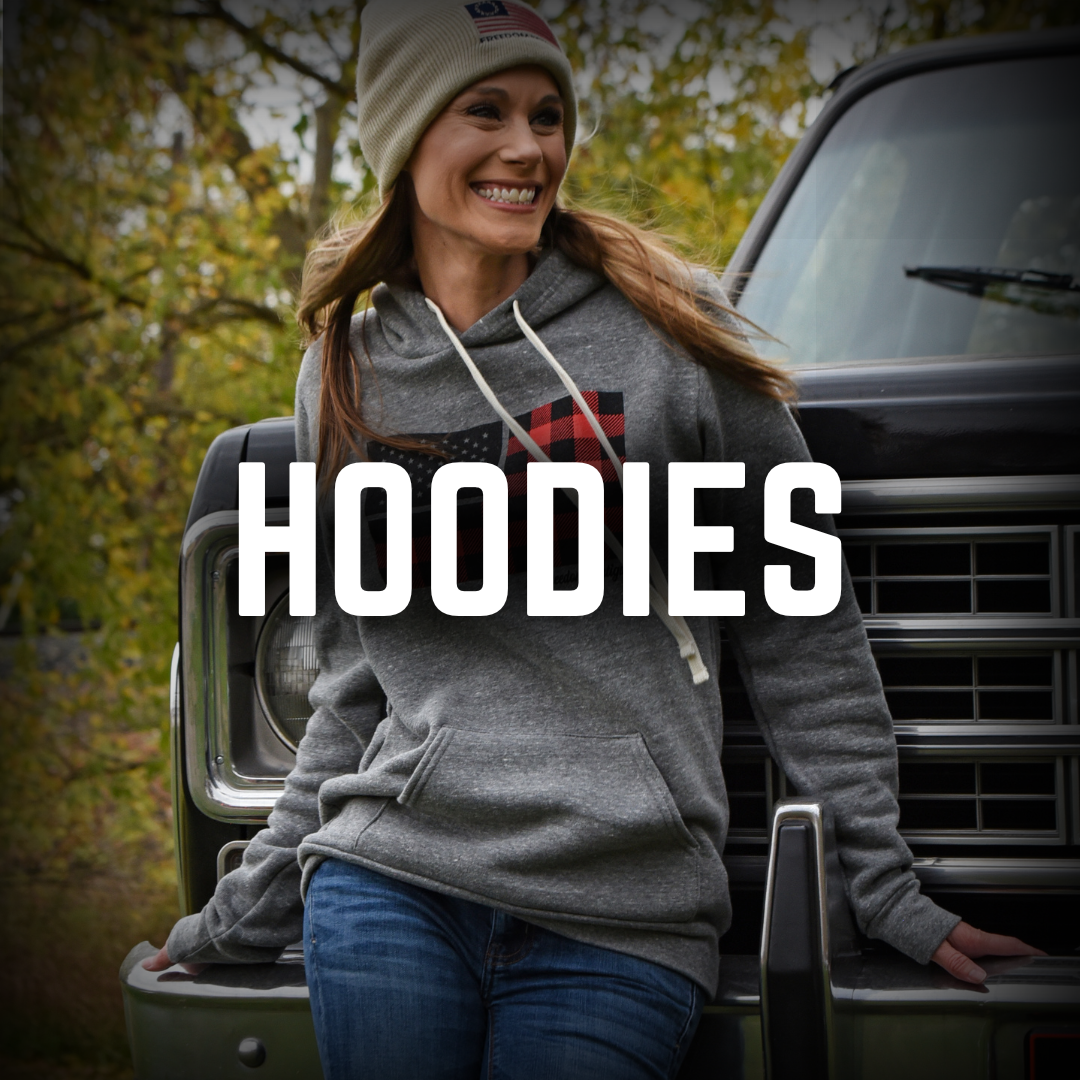 Women's Collection of Patriotic Hoodies
