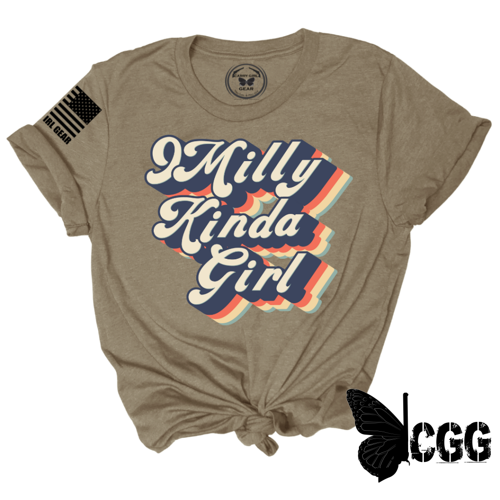 Women's "9 Milly Kinda Girl" 2A T-shirt