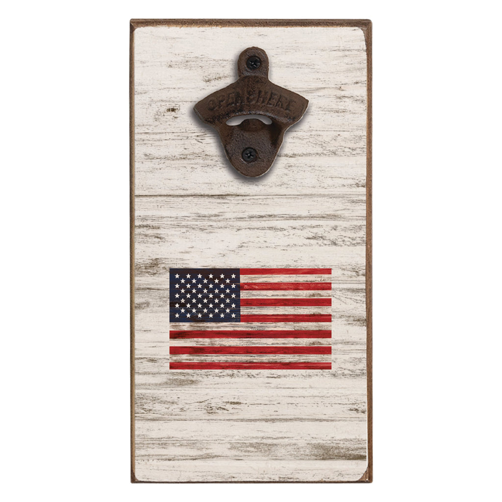 American Flag Bottle Opener