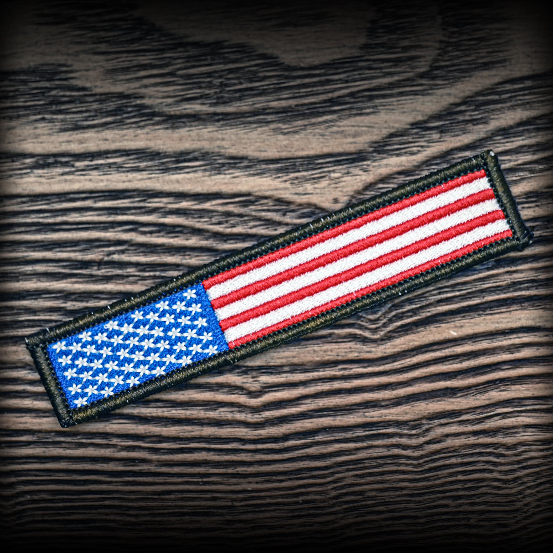 American Flag 1x5 Velcro Patch Old Glory