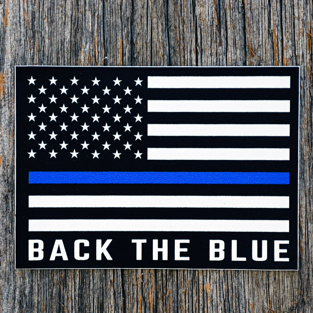 Back the Blue Sticker