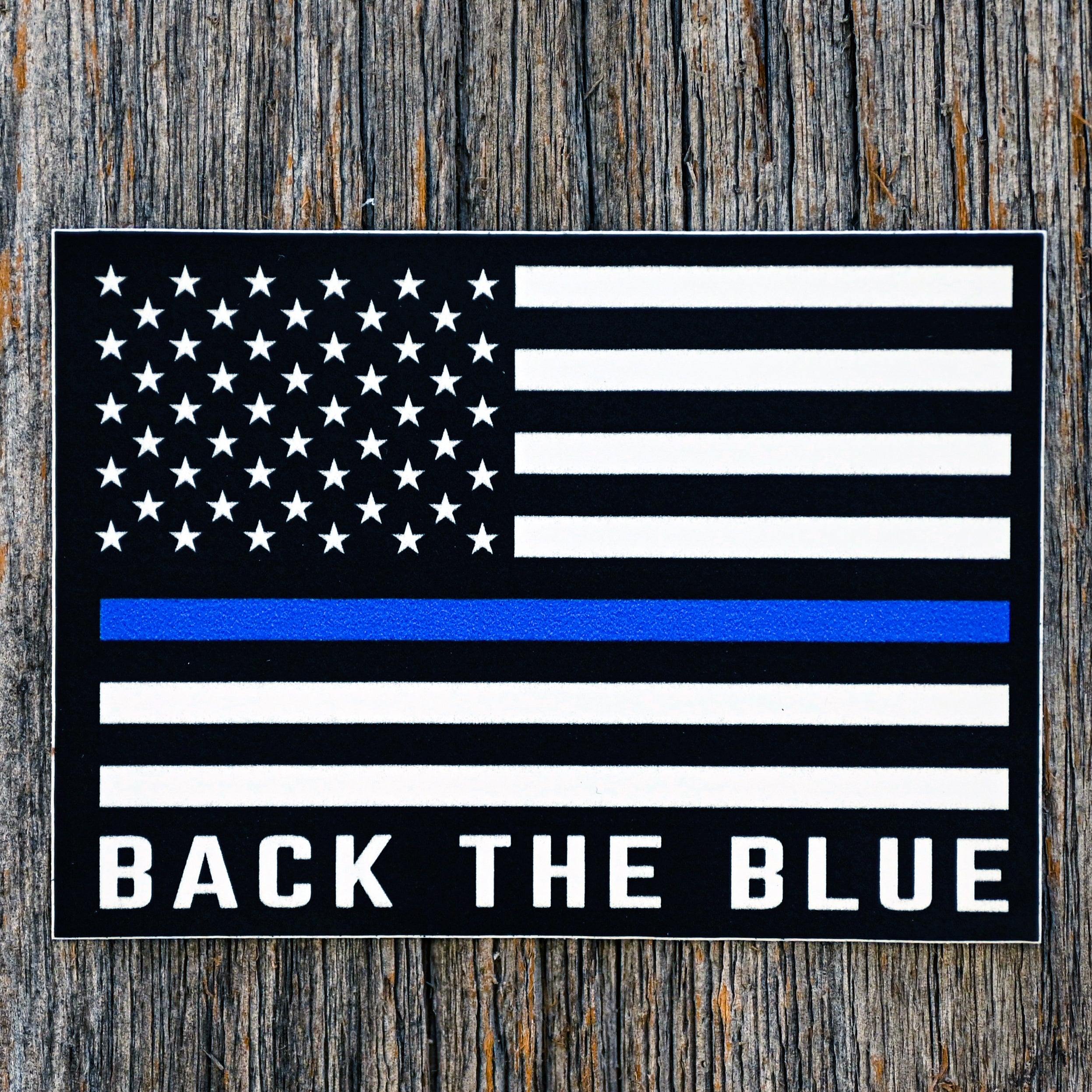 Back the Blue Sticker
