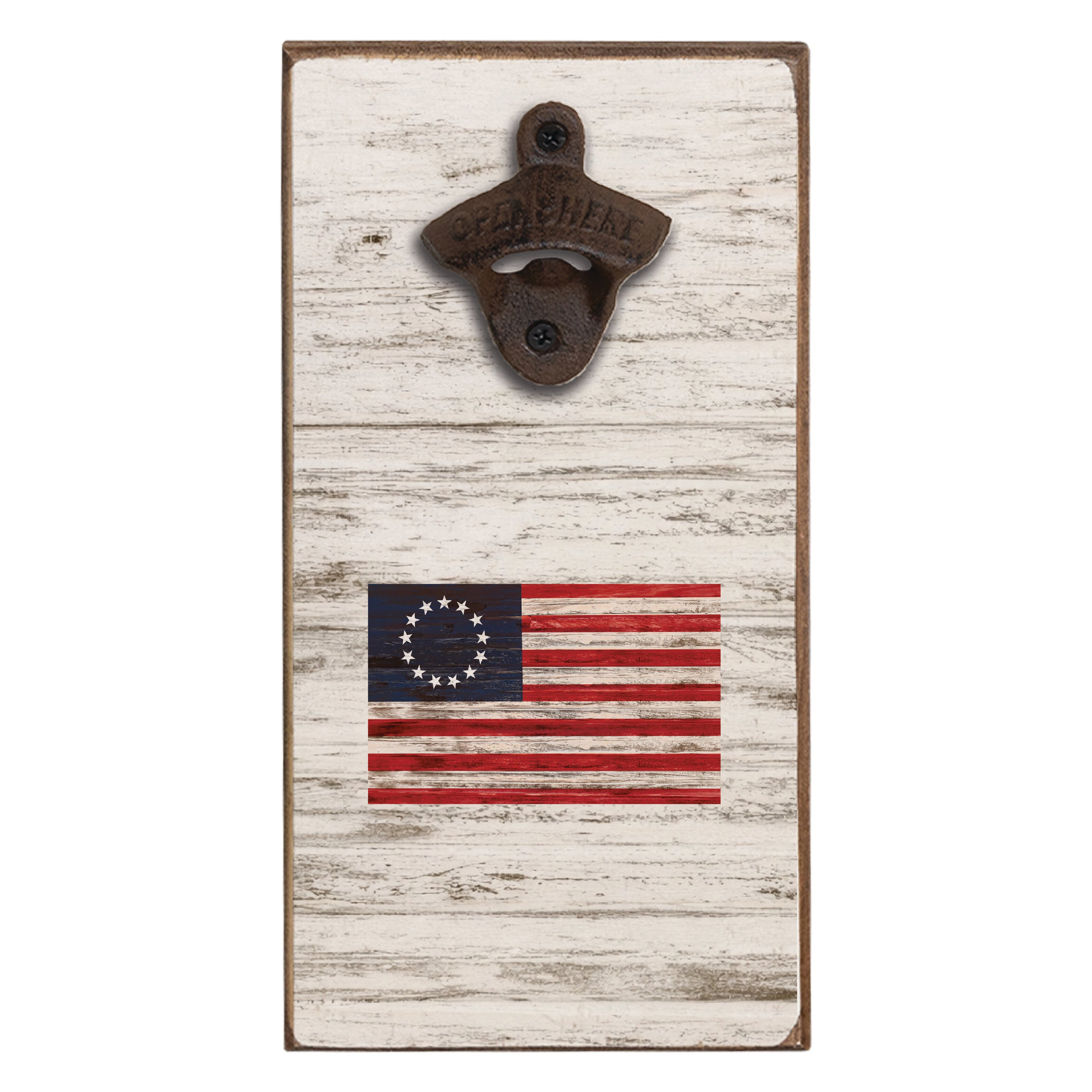 Betsy Ross Flag Bottle Opener