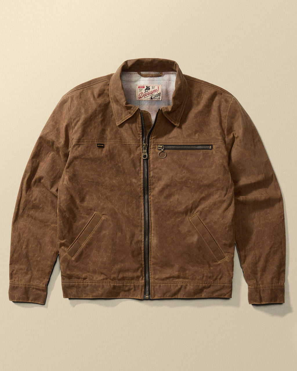 Overdrive Waxed Canvas Trucker Jacket
