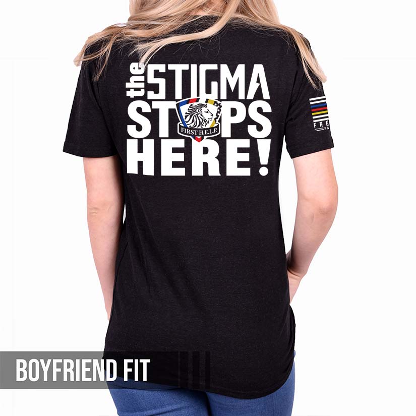 The Stigma Stops Here Fundraiser T-Shirt
