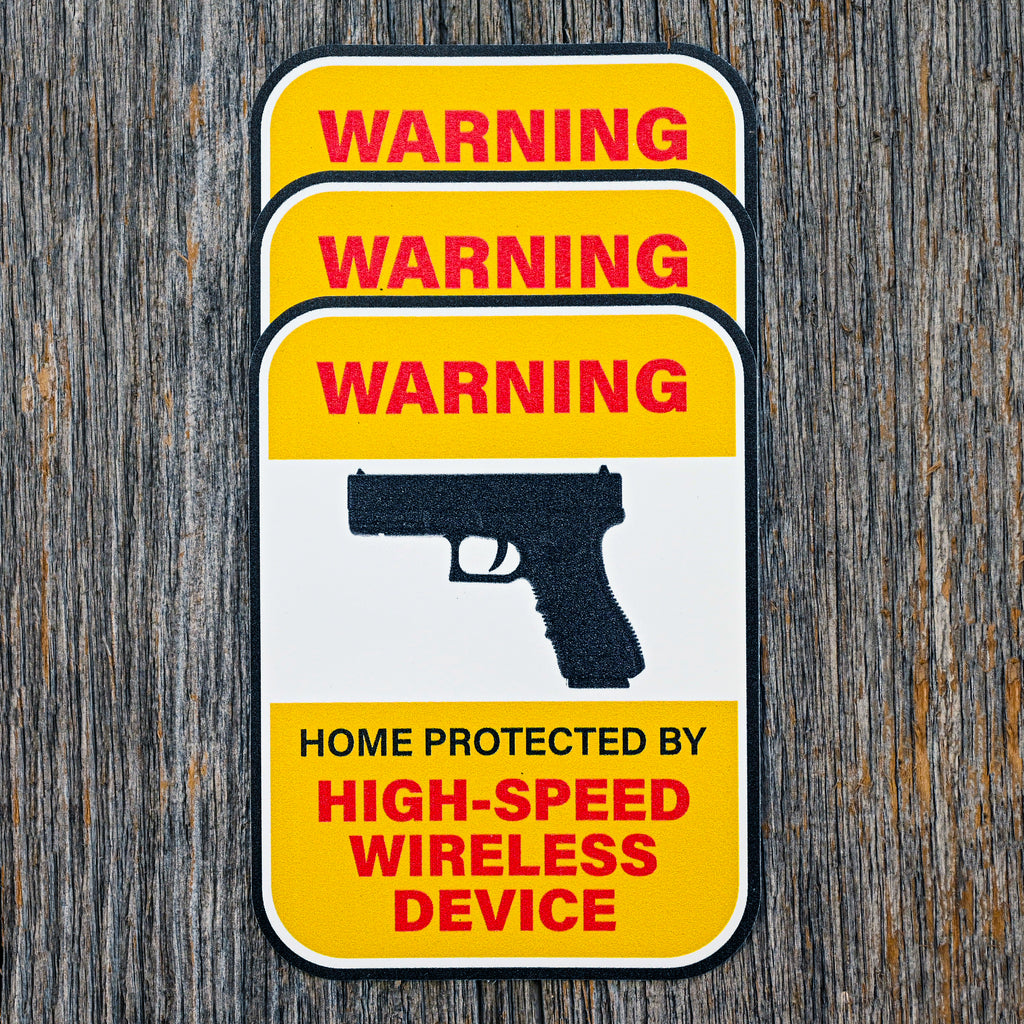 Ex Simple Device Sticker High-Speed Wireless Device Sticker - Freedom Fatigues