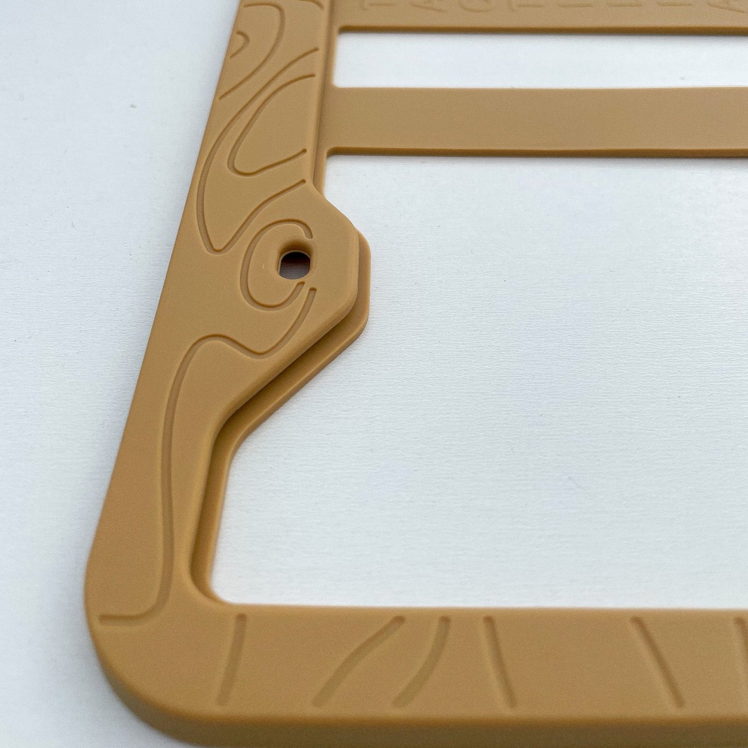 Silicone Topography License Plate Frame