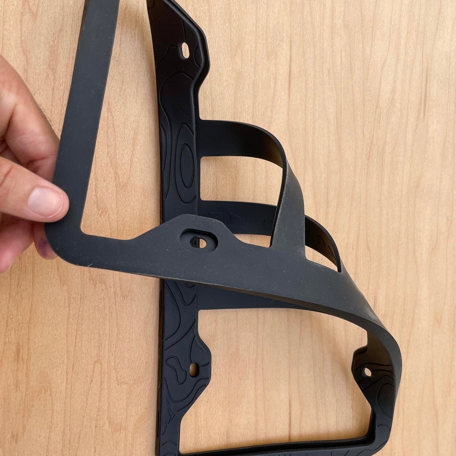 Silicone Topography License Plate Frame