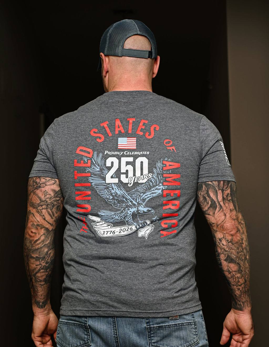Men's 250th Anniversary Patriotic T-Shirt