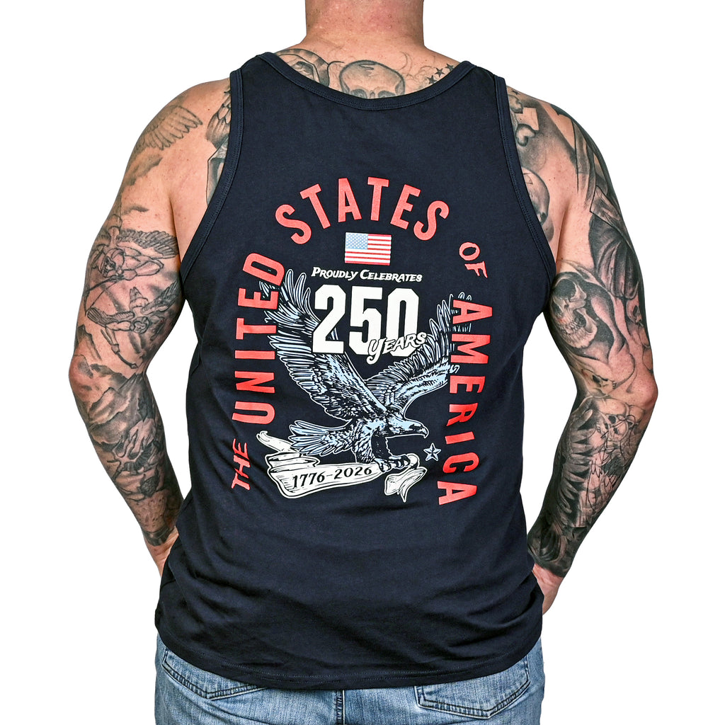 Men's America 250th Anniversary Patriotic Tank Top