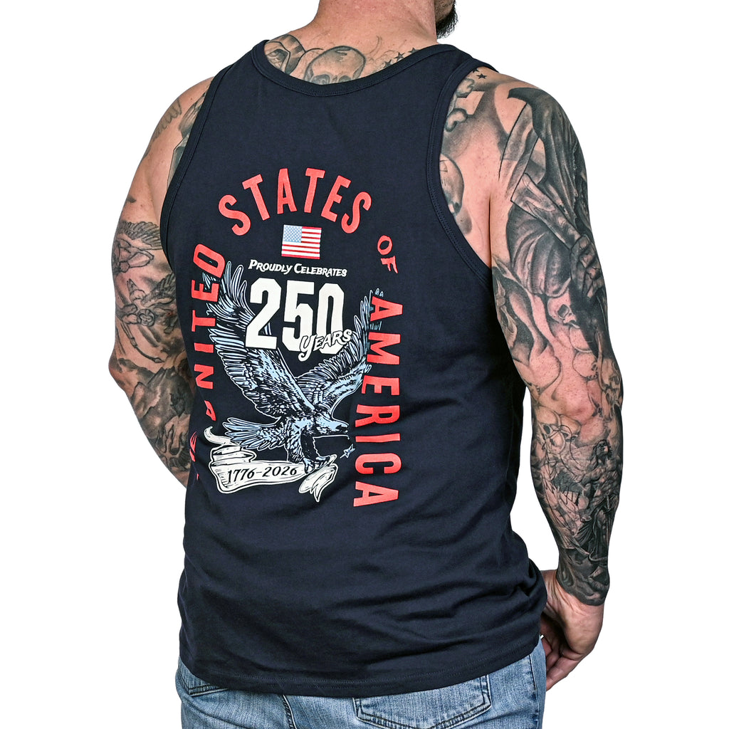 Men's America 250th Anniversary Patriotic Tank Top