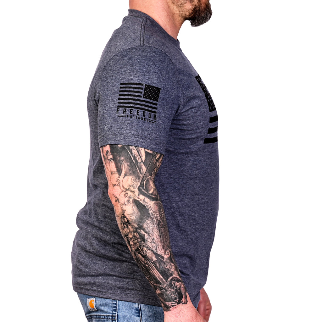 Men's Classic American Flag Patriotic T-Shirt