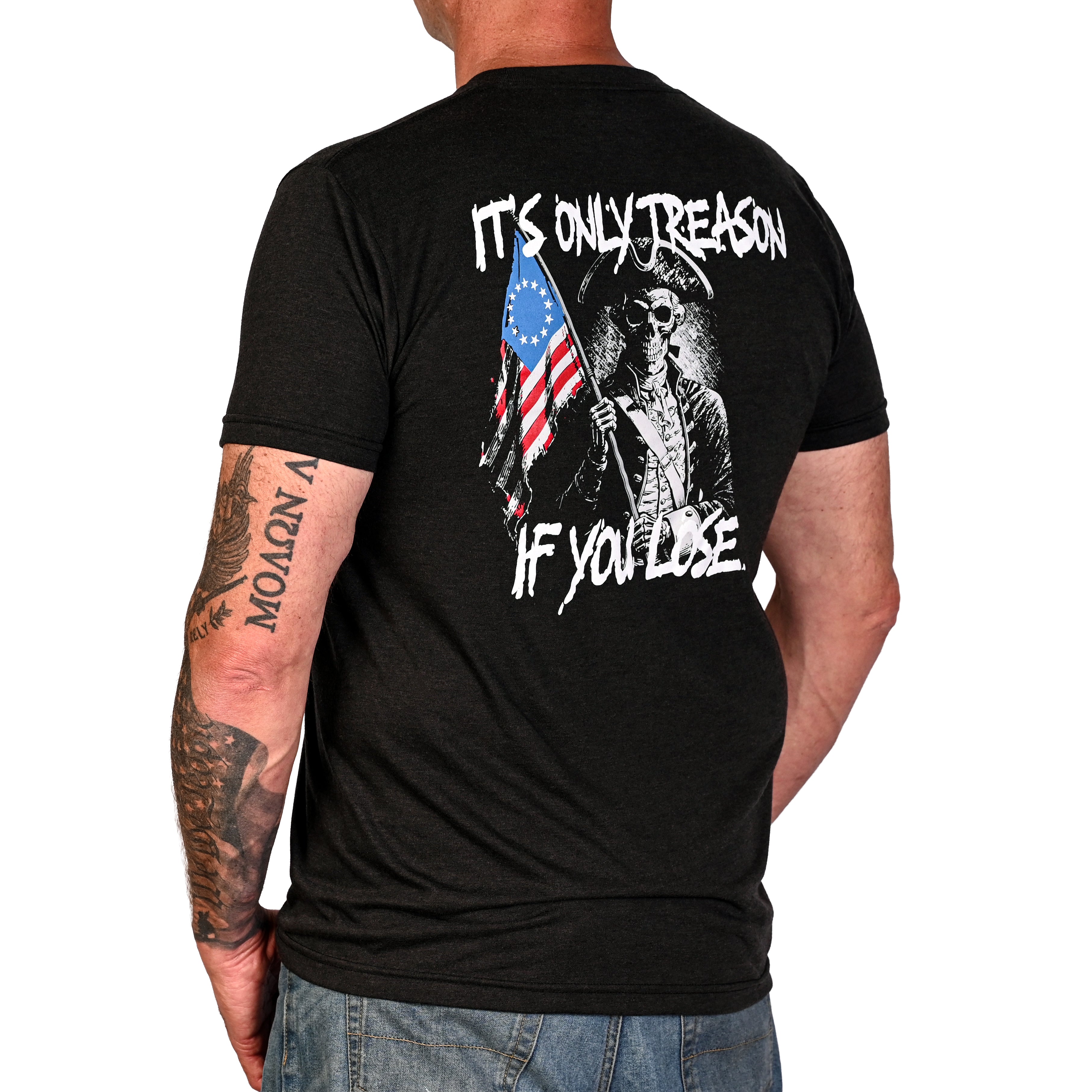 Men's It's Only Treason If You Lose Patriotic T-Shirt