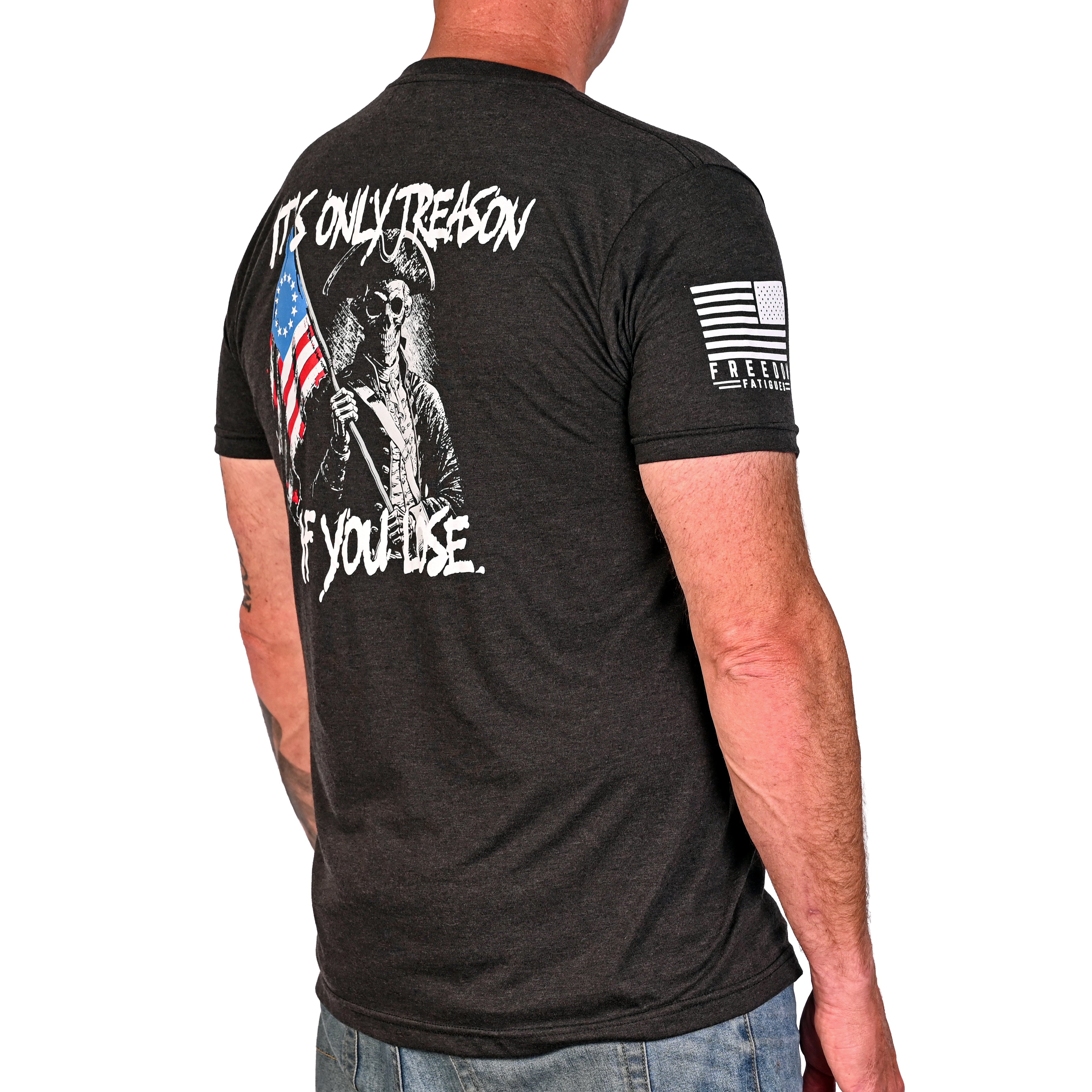 Men's It's Only Treason If You Lose Patriotic T-Shirt