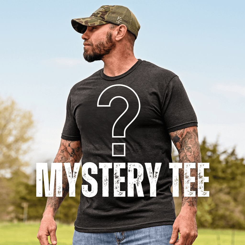Mystery Patriotic T-shirt + Hat Bundle