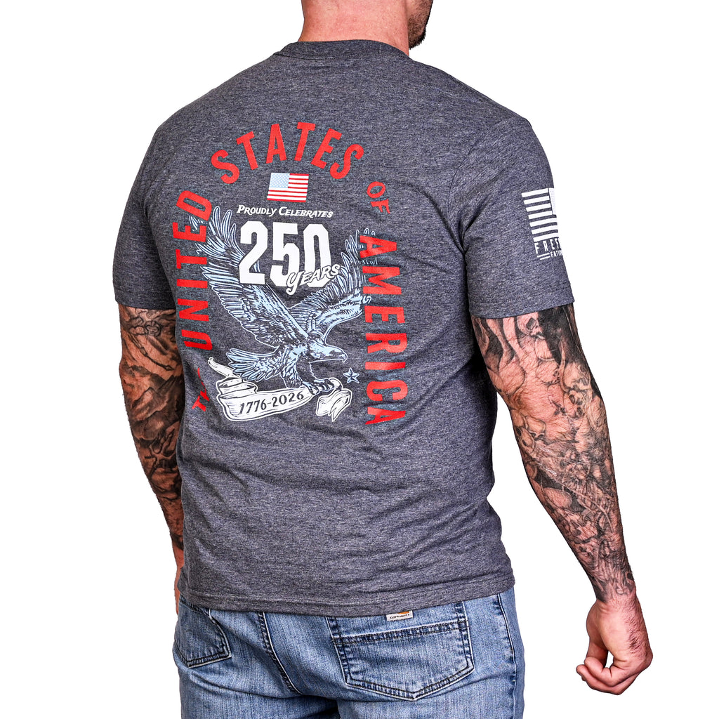 Men's 250th Anniversary Patriotic T-Shirt