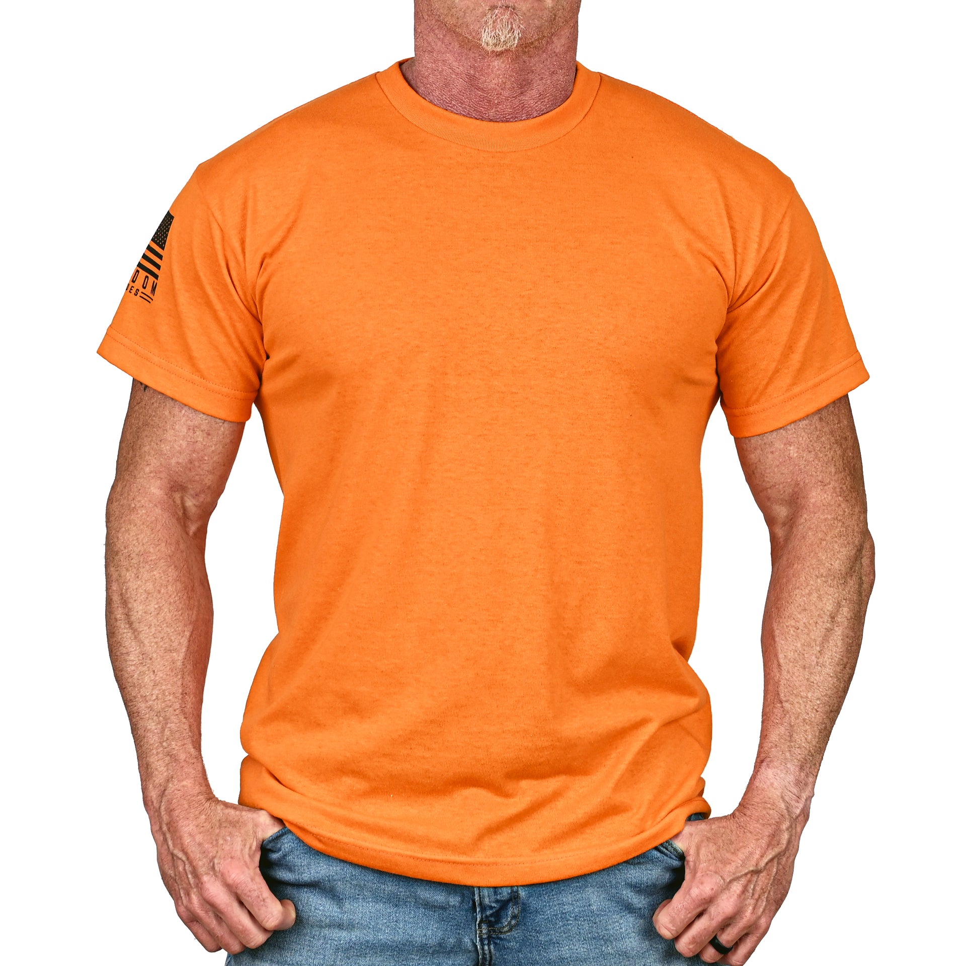 Basic Hi Vis Patriotic Work Shirt