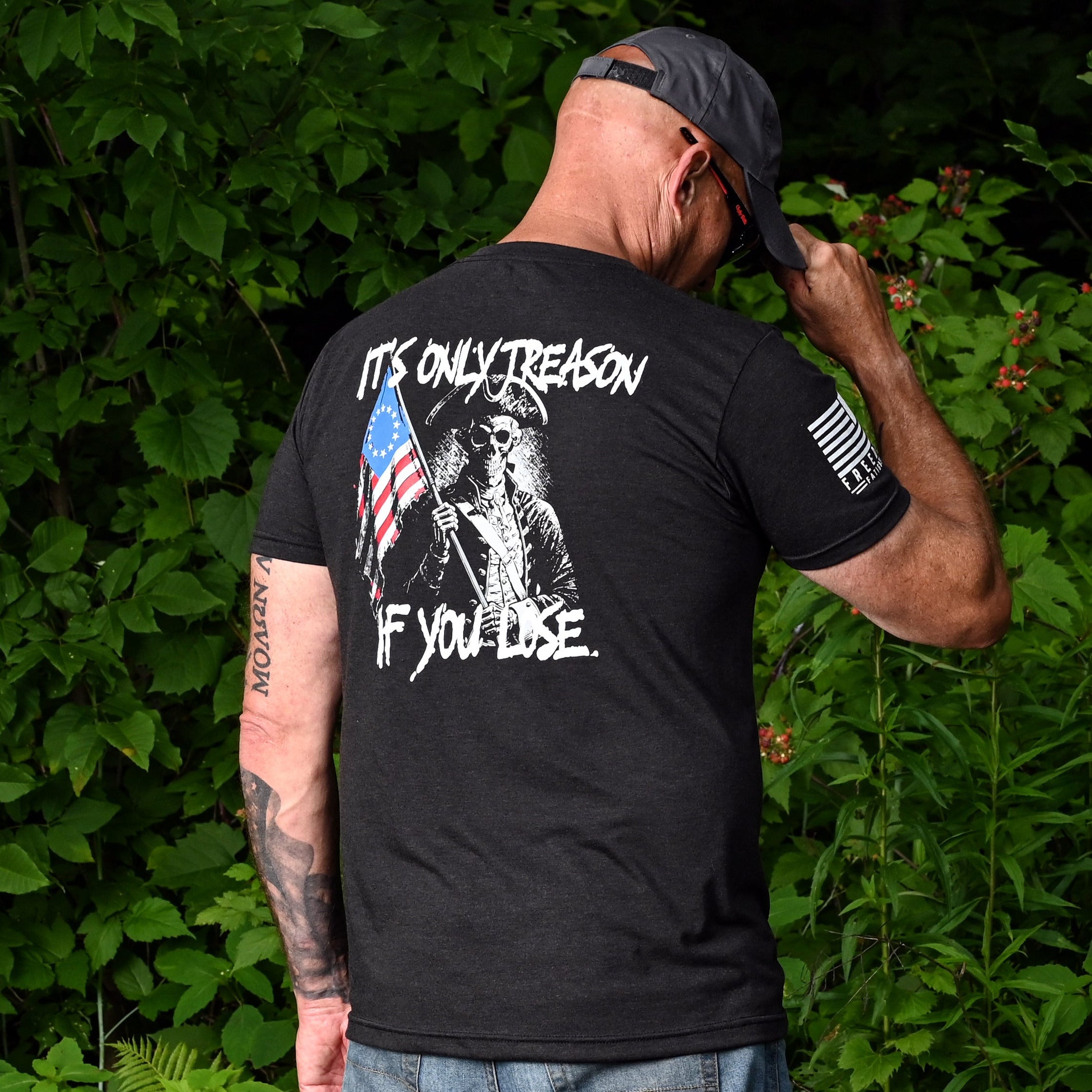 Men's It's Only Treason If You Lose Patriotic T-Shirt