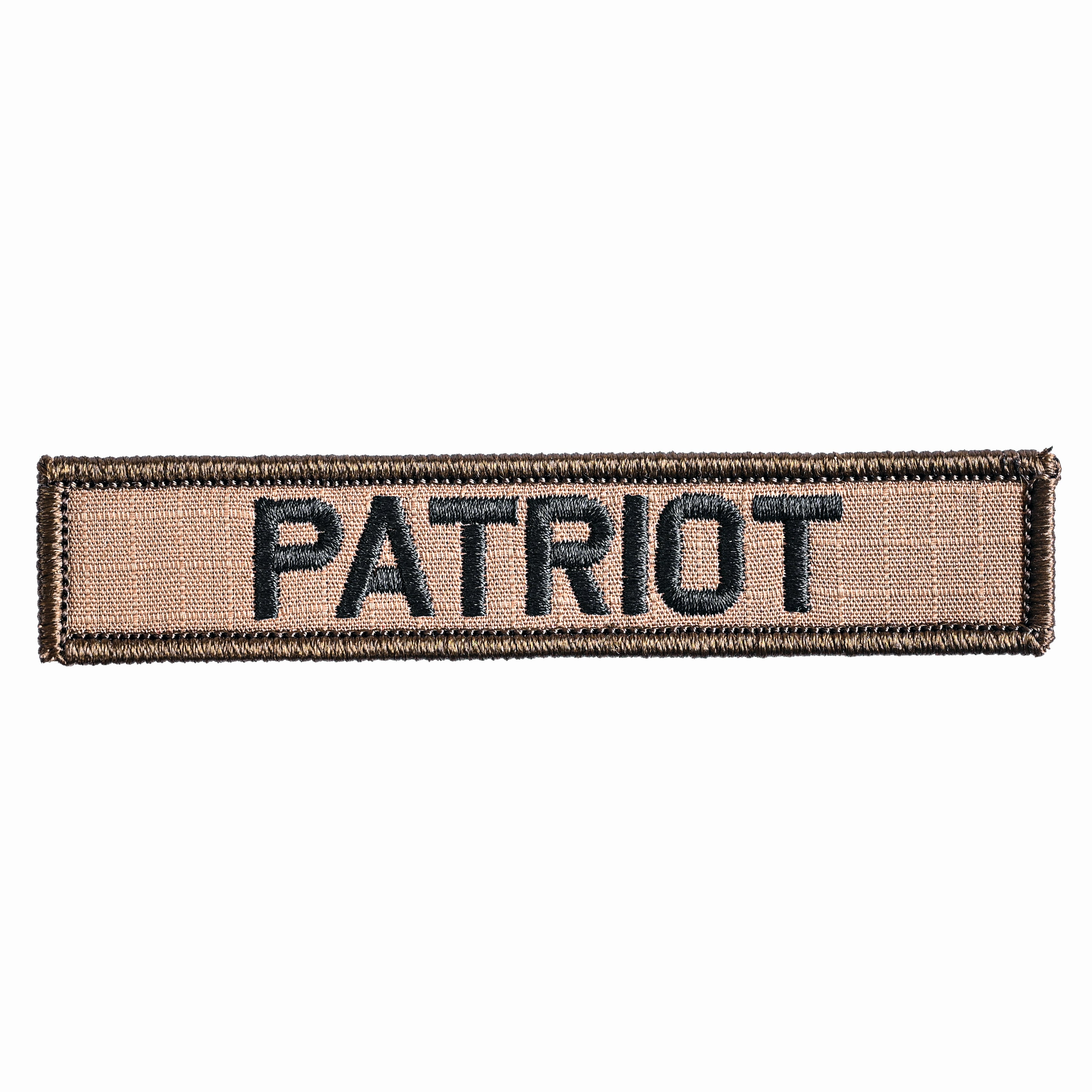 American Made 1x5 "Patriot" Velcro Patch