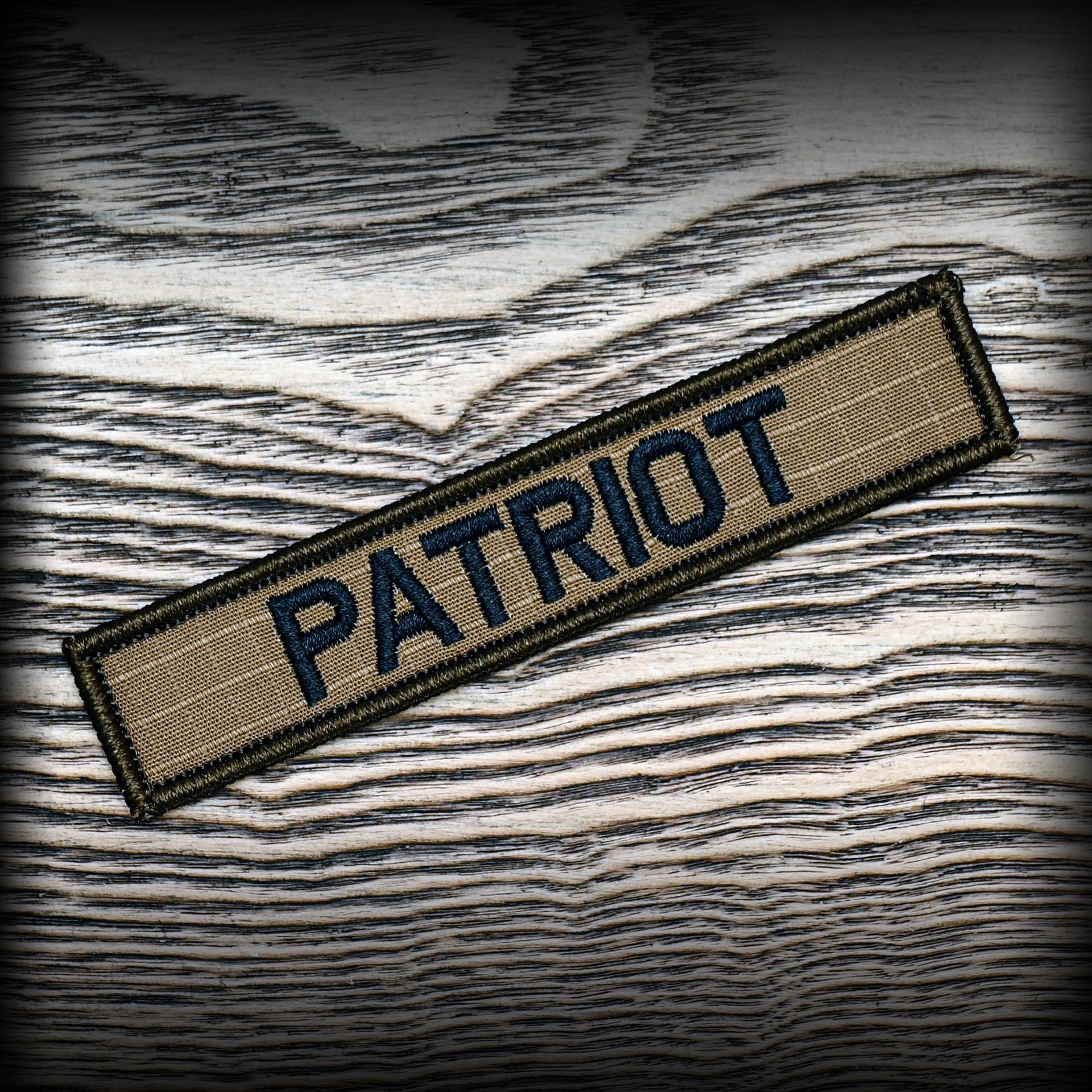 Patriot 1x5 Velcro Patch Coyote