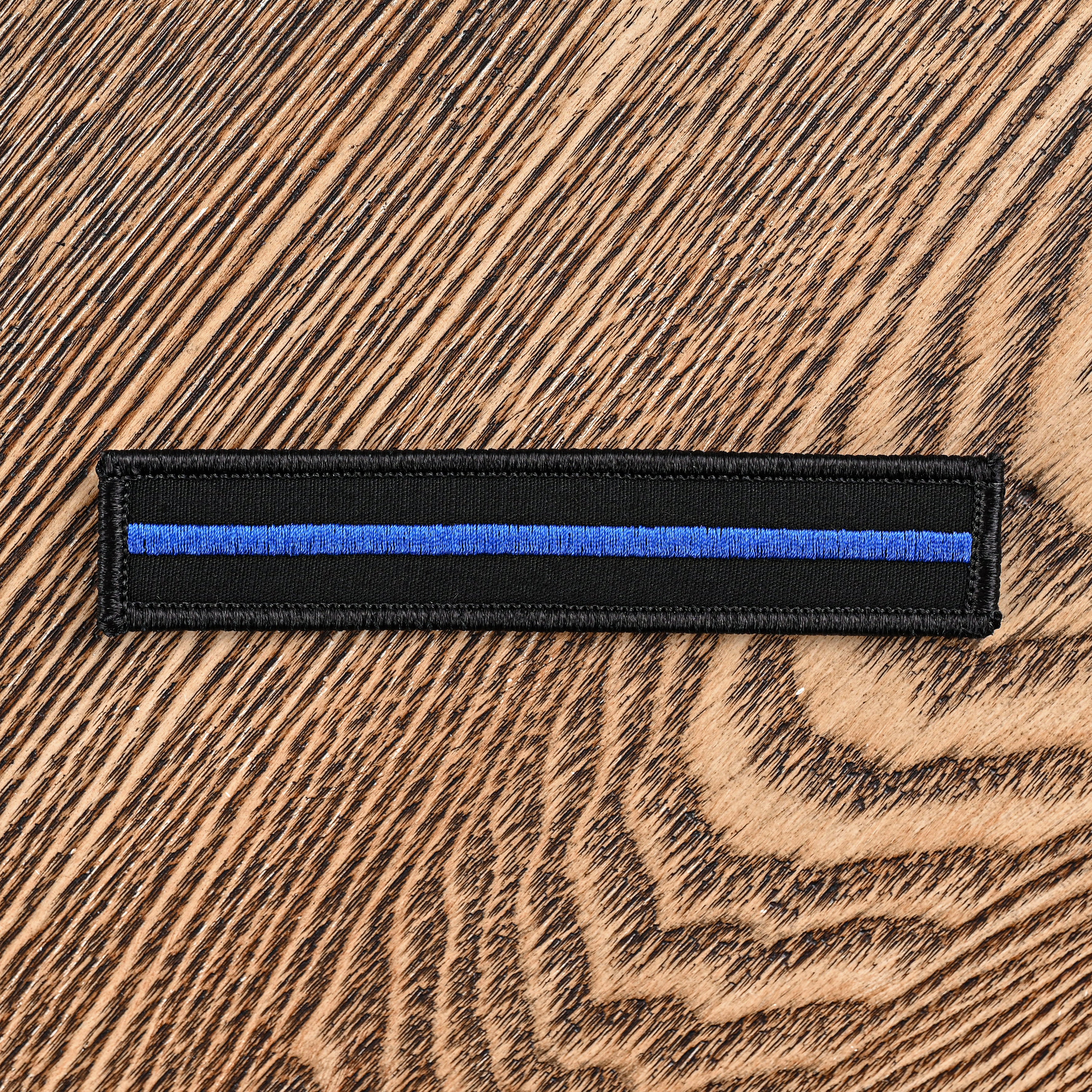 Thin Blue Line 1x5 Velcro Patch