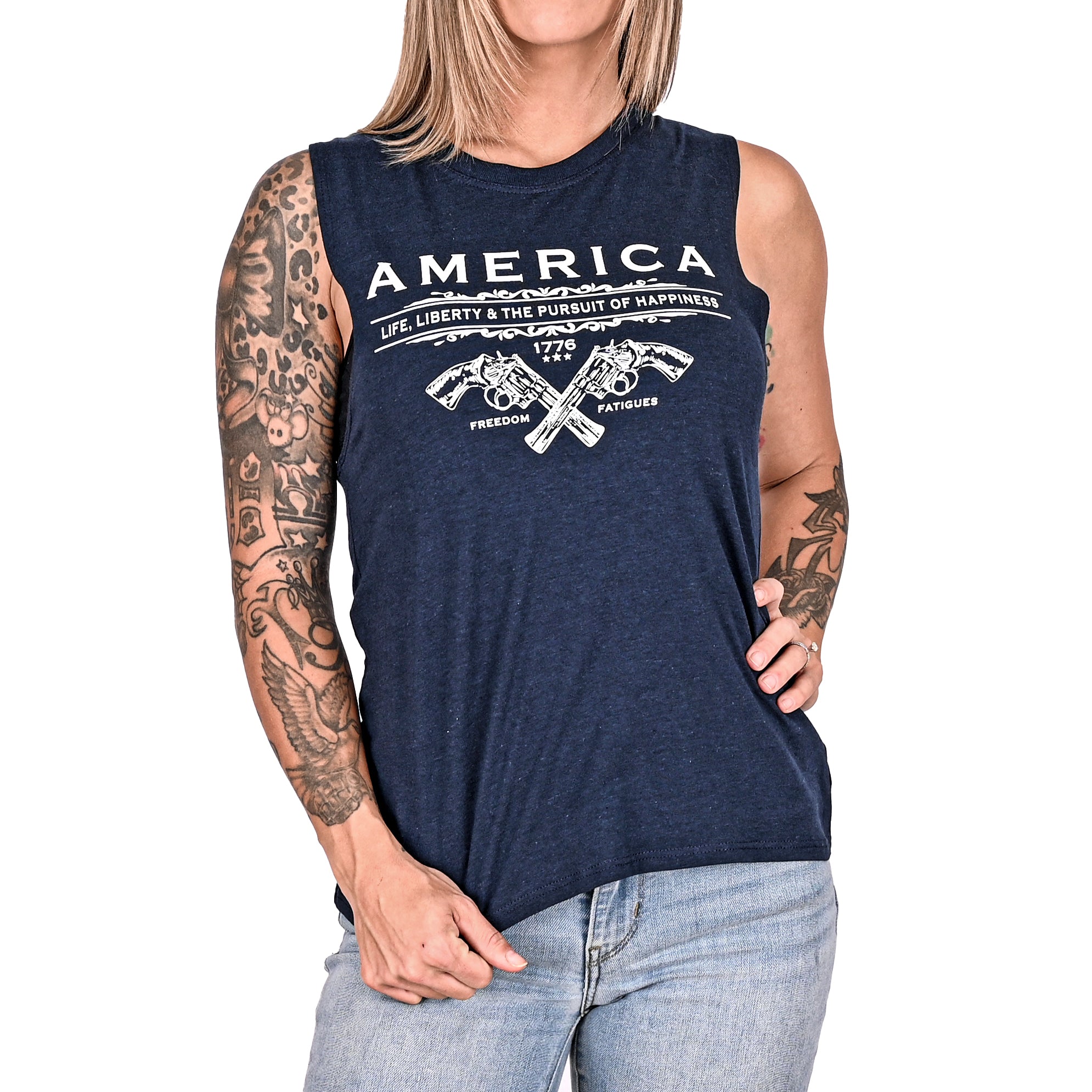 Sale for Women's Unalienable Rights Muscle Tank