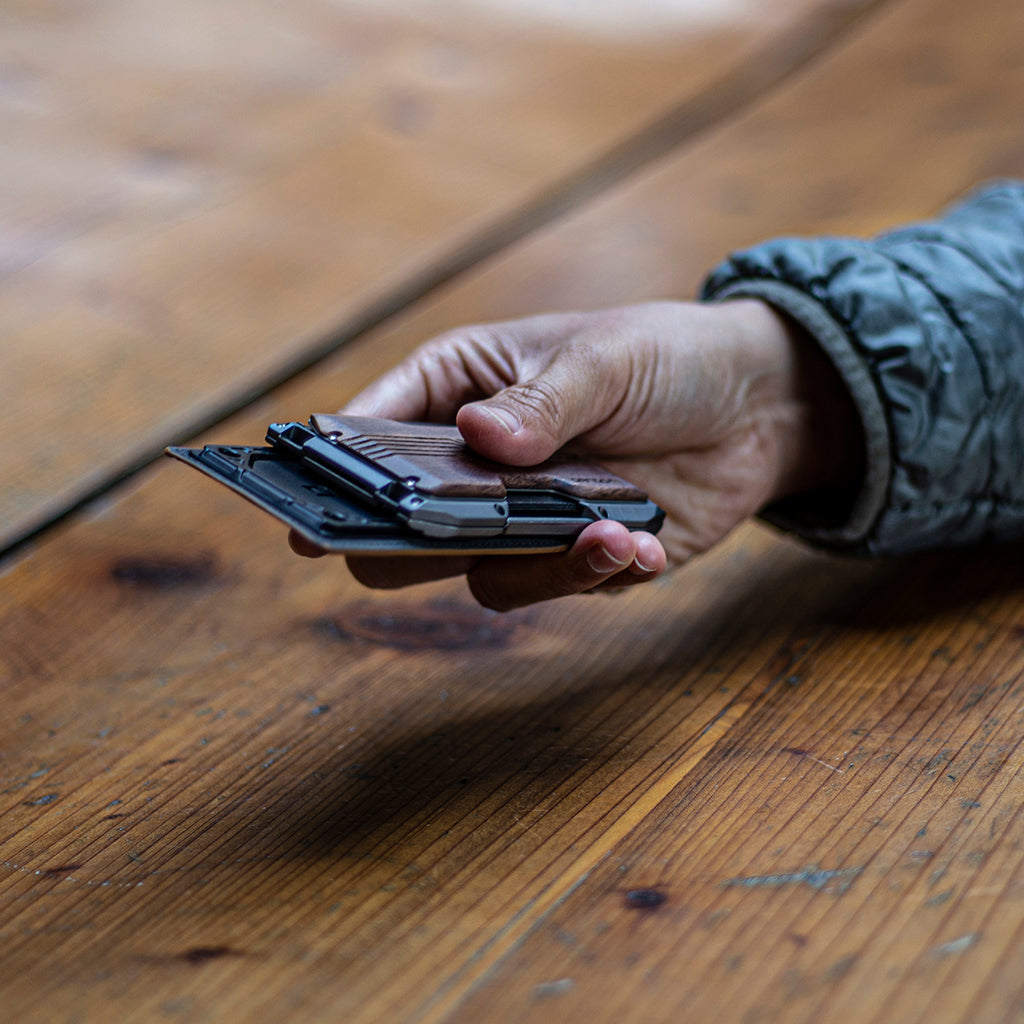 A10 Elements Special Edition Wallet- Walnut