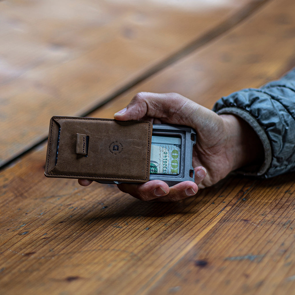 A10 Elements Special Edition Wallet- Walnut