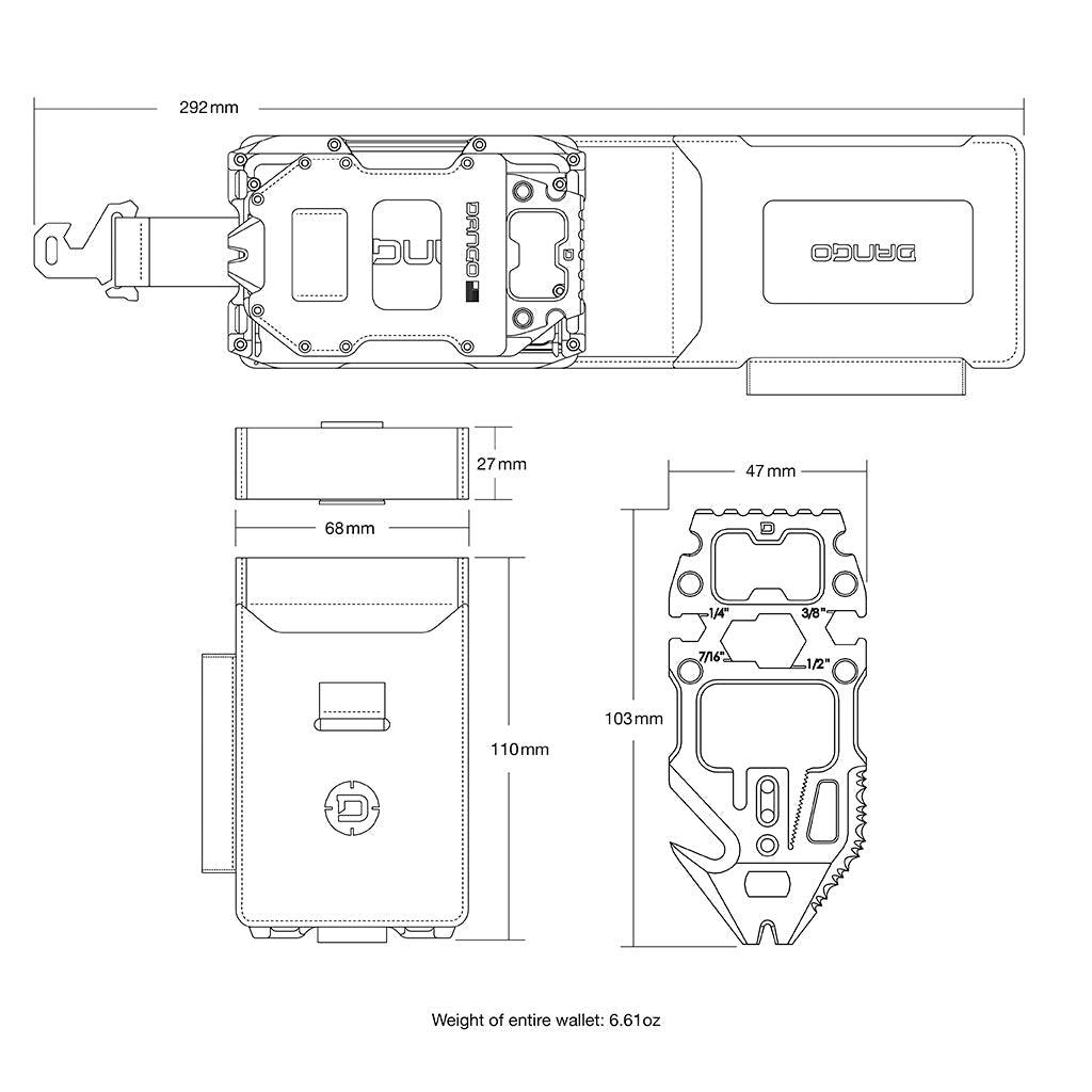 A10 SPEC-OPS Bifold Pocket Adapt Wallet