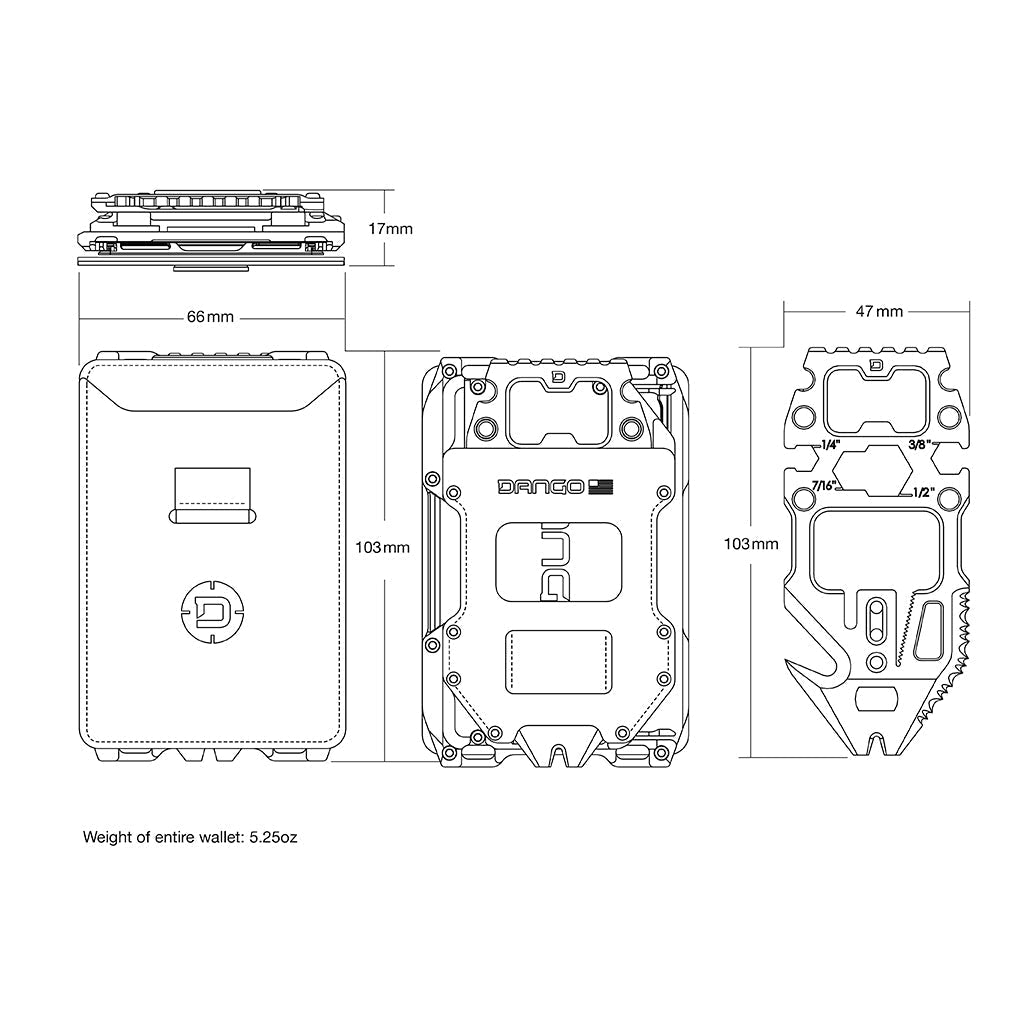 A10 SPEC-OPS Single Pocket Adapt Wallet