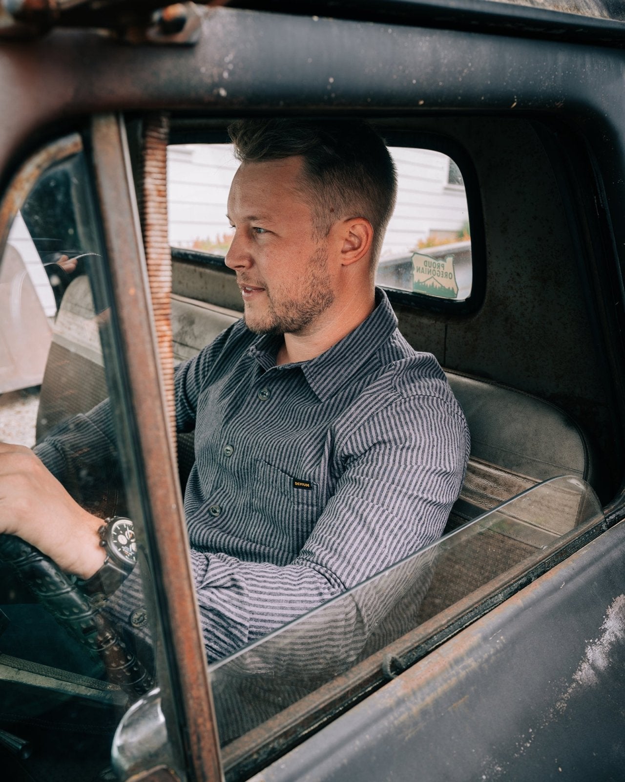 Balboa Striped Long Sleeve Shirt