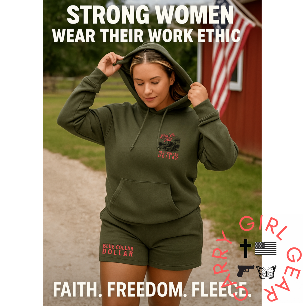 Women's Blue Collar Dollar Lounge Set