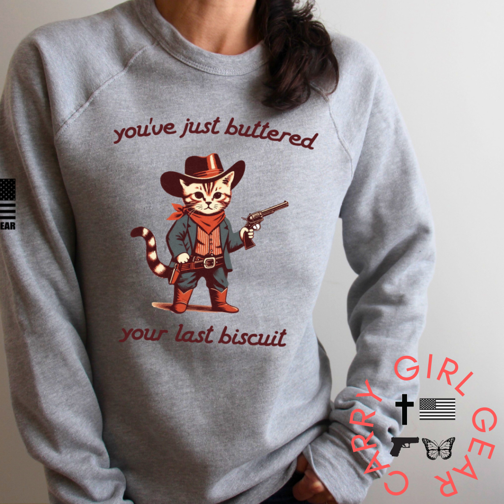 Women's Buttered Biscuit Bandit Sweatshirt