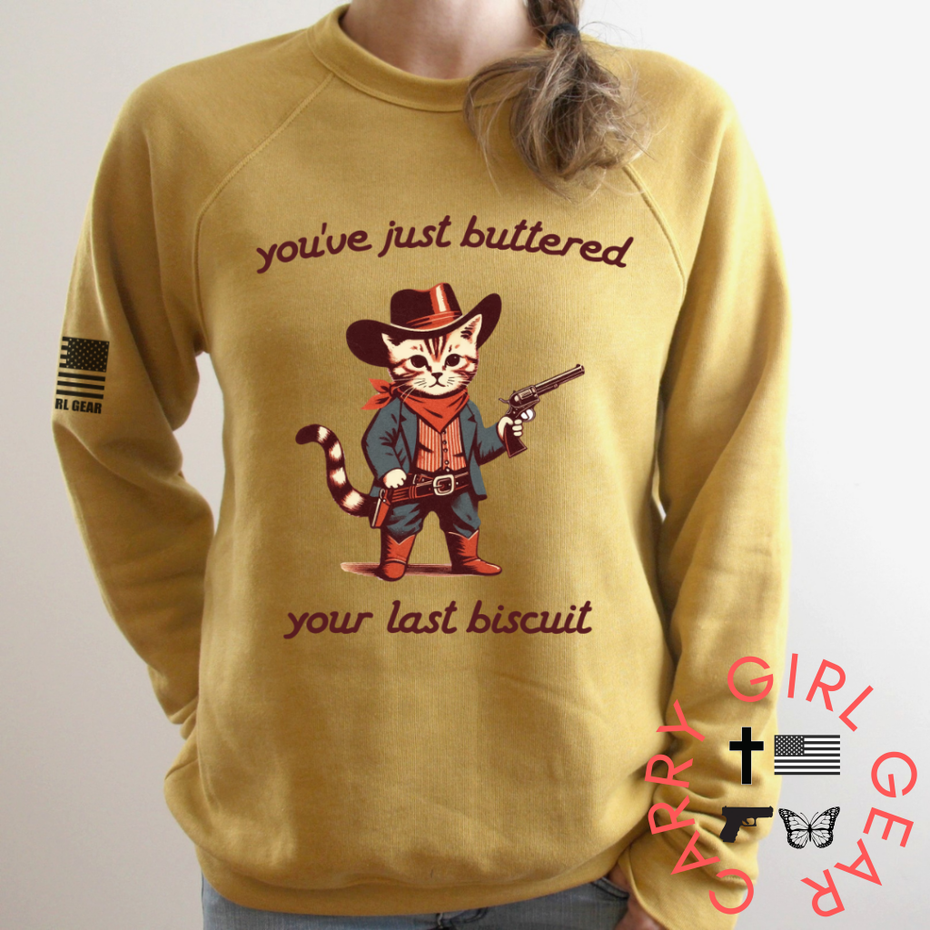 Women's Buttered Biscuit Bandit Sweatshirt