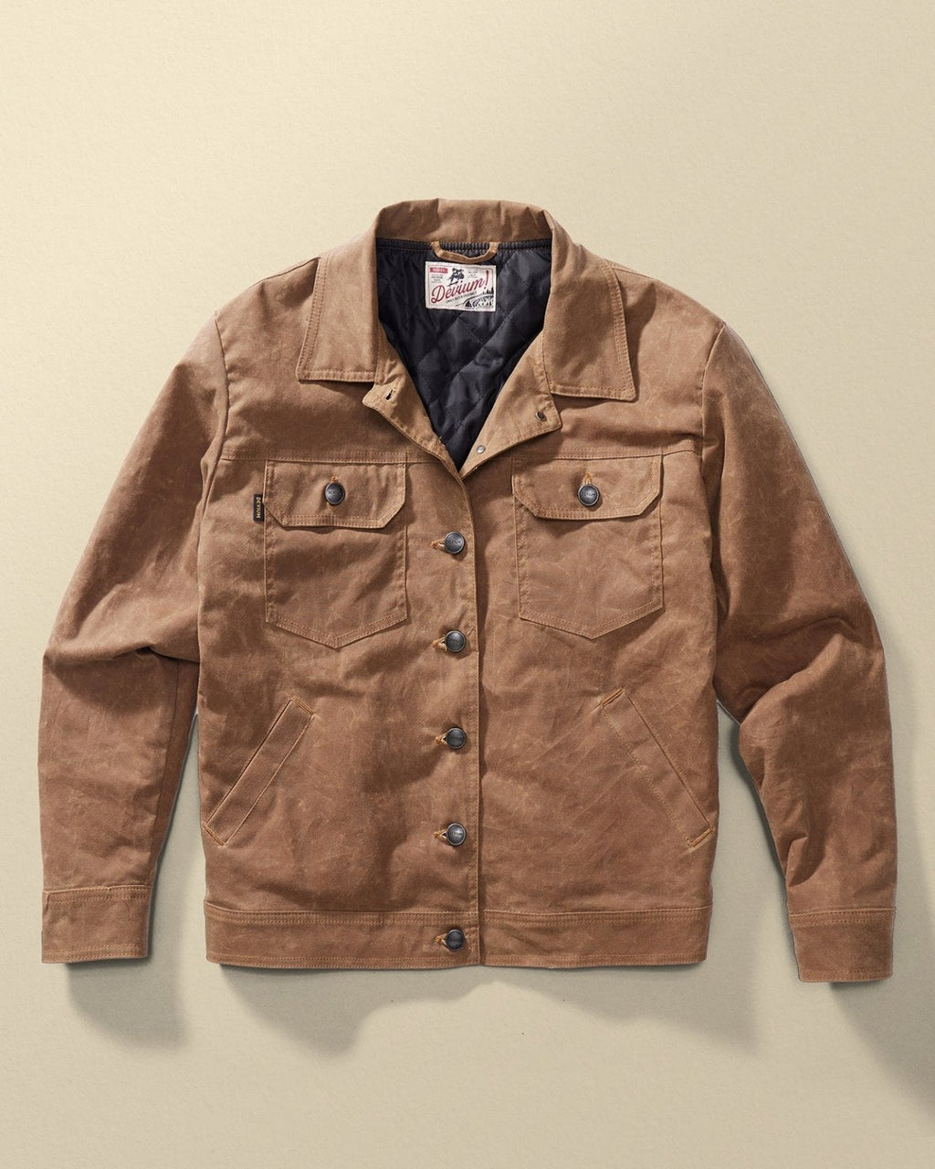 Deadeye Waxed Canvas Trucker Jacket