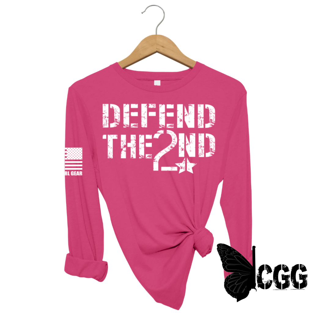 Women's "Defend the 2nd" 2A Long Sleeve T-shirt