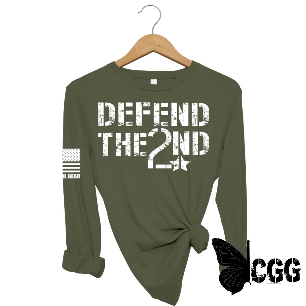 Women's "Defend the 2nd" 2A Long Sleeve T-shirt
