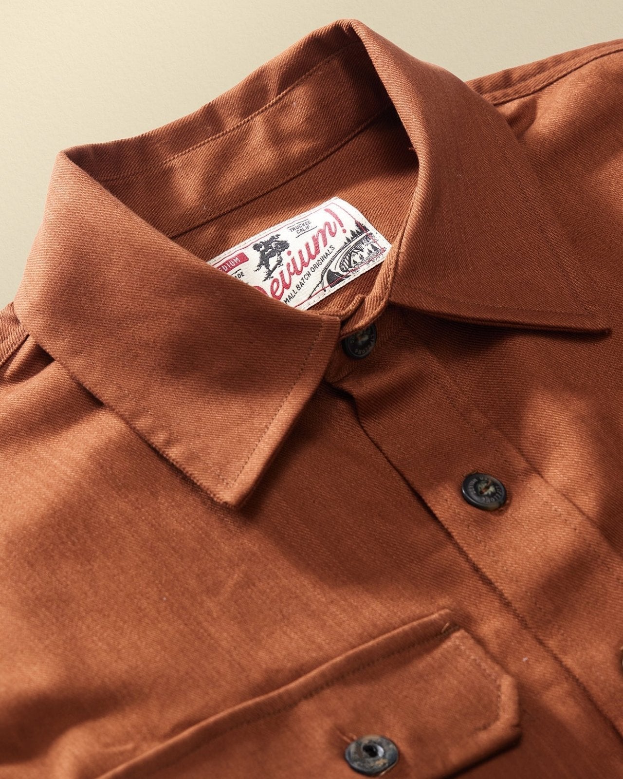 Draftsman Twill Slub Overshirt