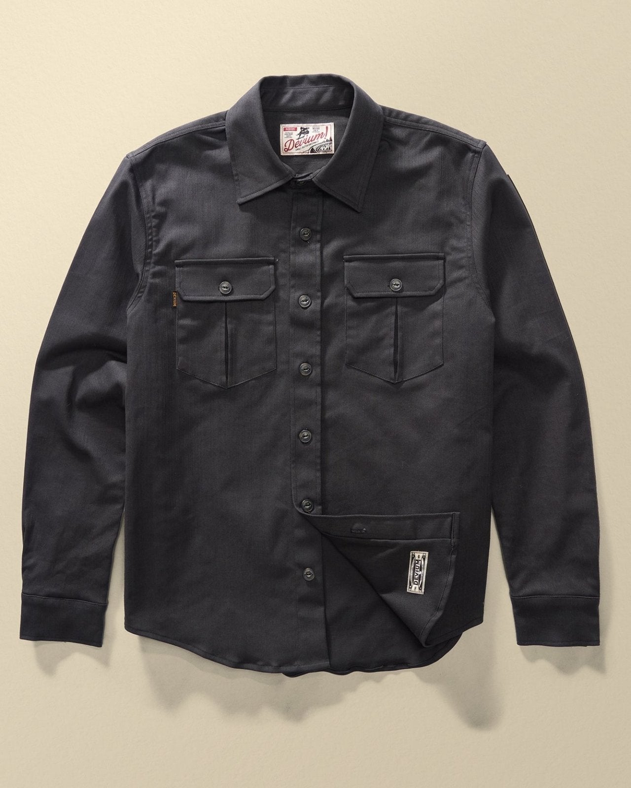 Draftsman Twill Slub Overshirt