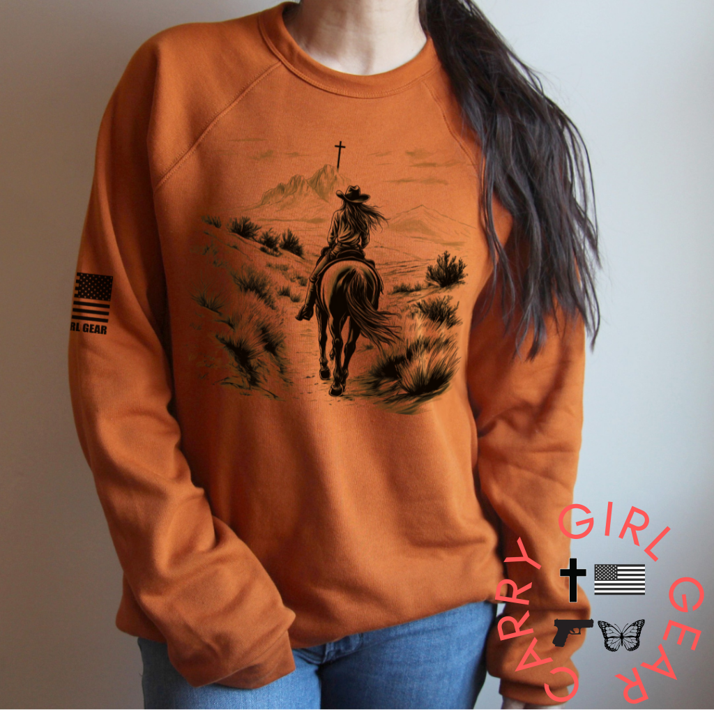 Women's "Faithful Rider" Sweatshirt