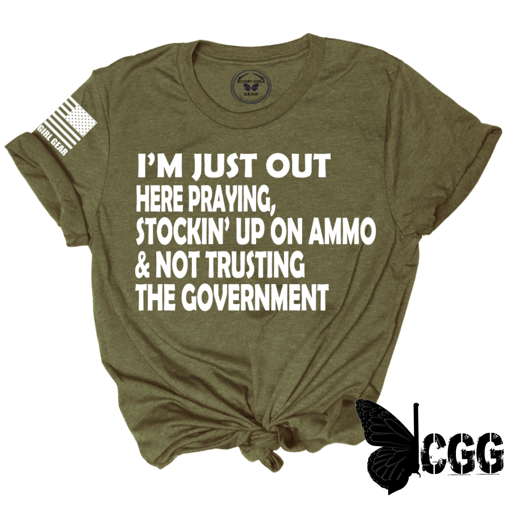 Women's "I'm Just Out Here" T-shirt