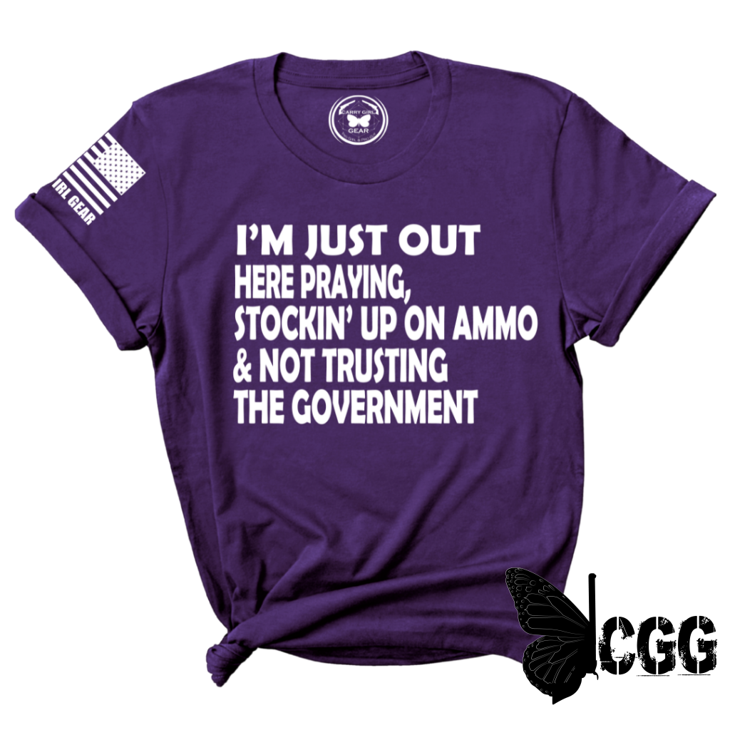 Women's "I'm Just Out Here" T-shirt