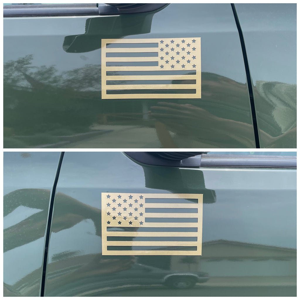American Flag Magnet Set - Desert Tan/FDE