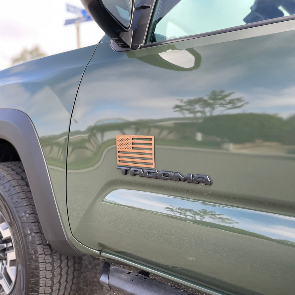 USA 3M Adhesive-Backed American Flag - (Two-Pack)